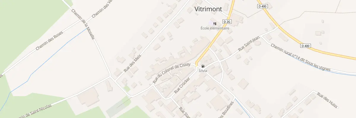 Plan du 3 Rue du Colonel de Cissey à Vitrimont