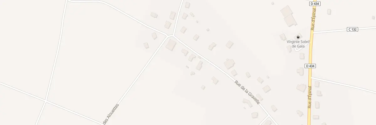 Plan du 383 Rue de la Gravelle à Dounoux