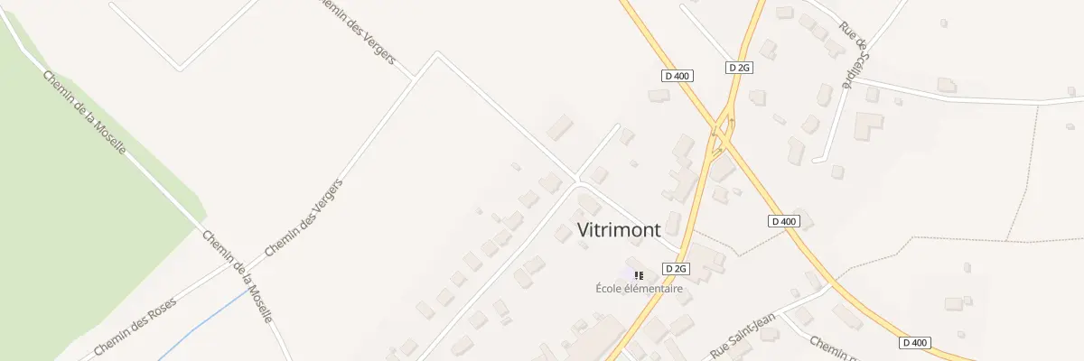 Plan du 3 Rue des Meix à Vitrimont