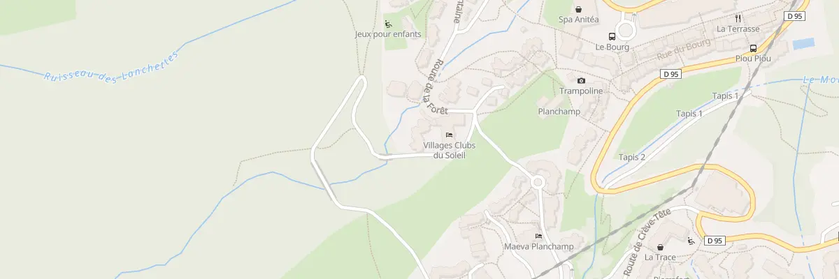 Plan du 8602A Imm La Sapiniere Valmorel aux Avanchers-Valmorel