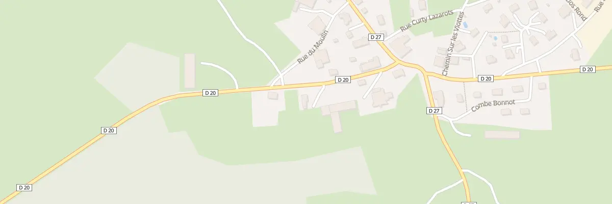 Plan du 7 Rte de Creuse à Villers-Chief