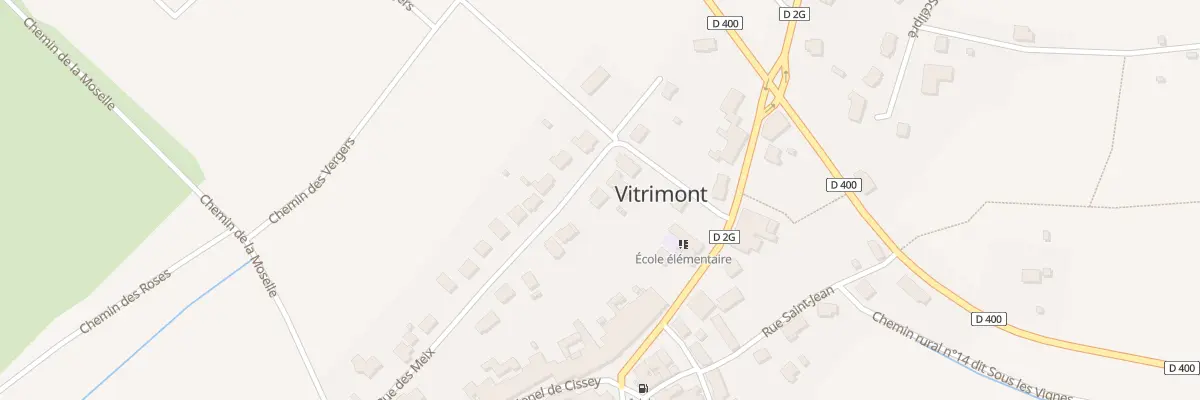 Plan du 4 Rue des Meix à Vitrimont