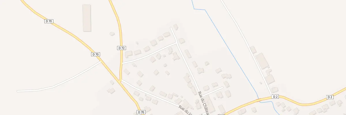 Plan du 13 Rue du Château à Maixe