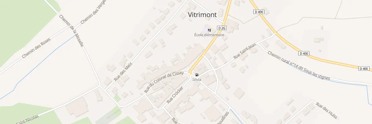 Plan du 19 Rue de Californie à Vitrimont