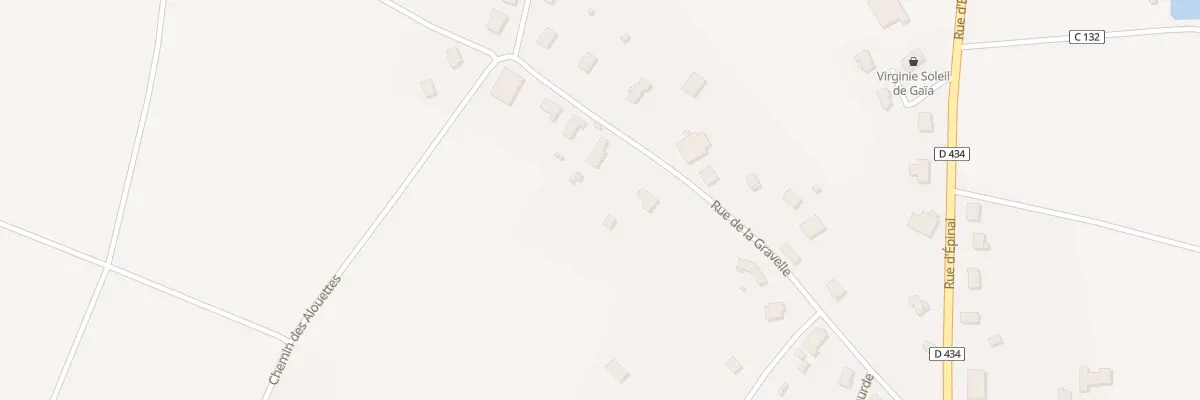 Plan du 355 Rue de la Gravelle à Dounoux