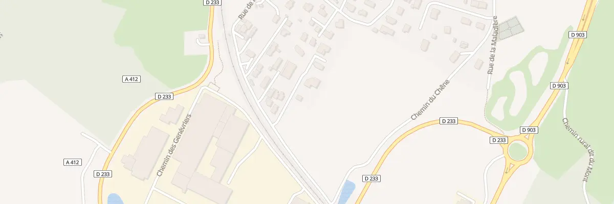 Plan du 367 Rue de la gare à Allinges