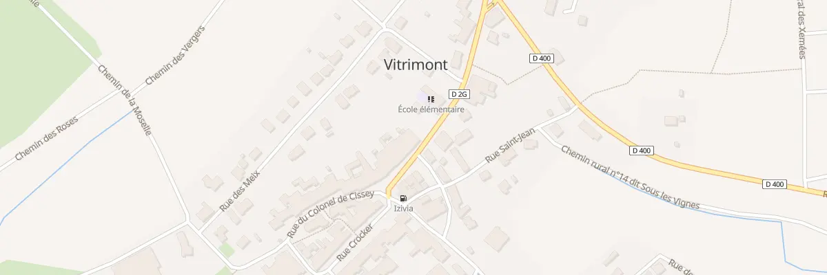 Plan du 11T Rue de Californie à Vitrimont