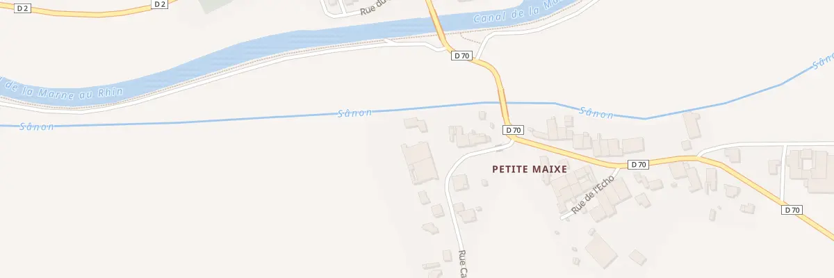 Plan du 8 Rue Carnot à Maixe