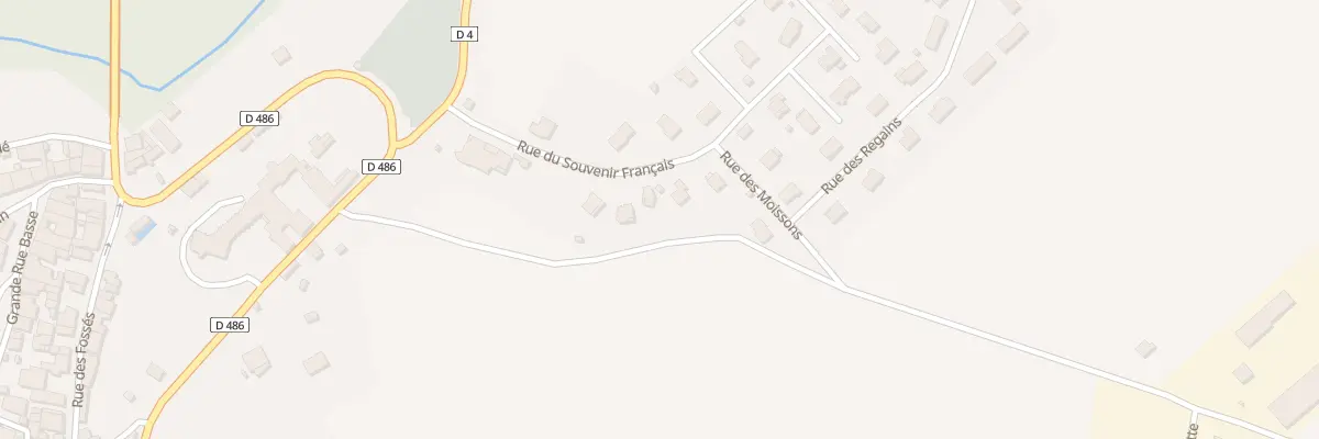 Plan du 144 Rue du Souvenir Français à Villersexel