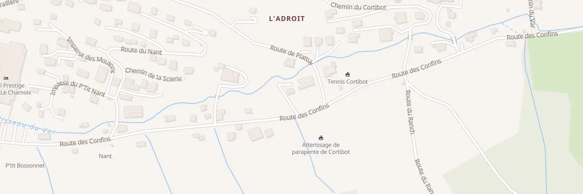 Plan du 789 Rte des Confins à La Clusaz