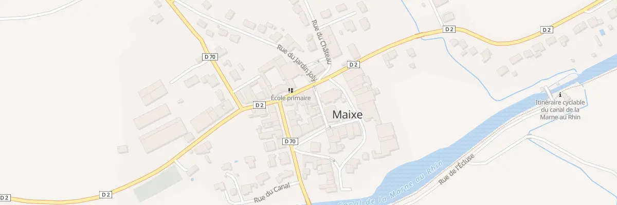 Plan du 12 Rue St Martin à Maixe