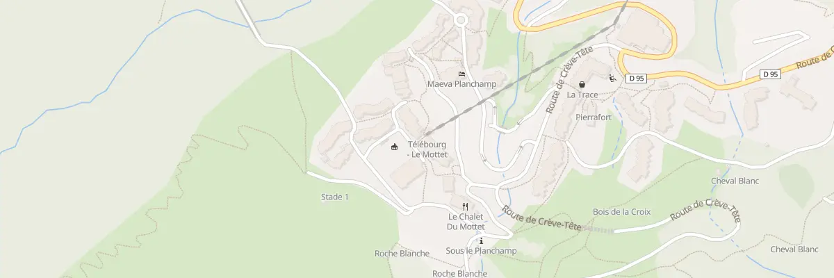 Plan du 512 Imp du Mottet aux Avanchers-Valmorel