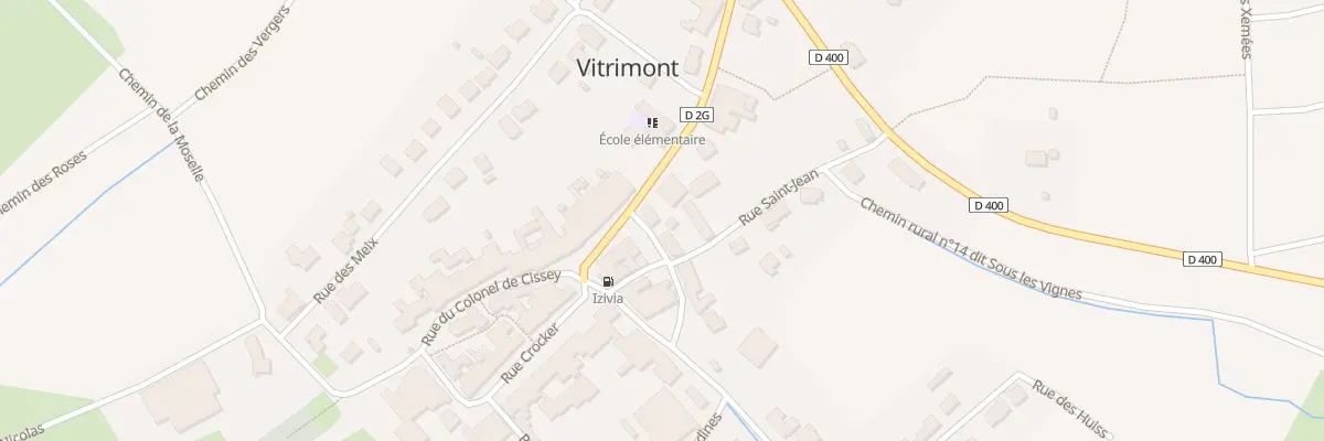Plan du 6G Rue de Californie à Vitrimont