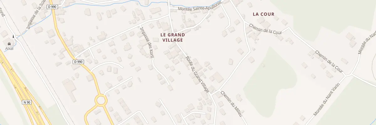 Plan du 5106 Le Grand Village à Tours-en-Savoie