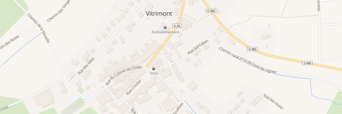 Plan du 6I Rue de Californie à Vitrimont