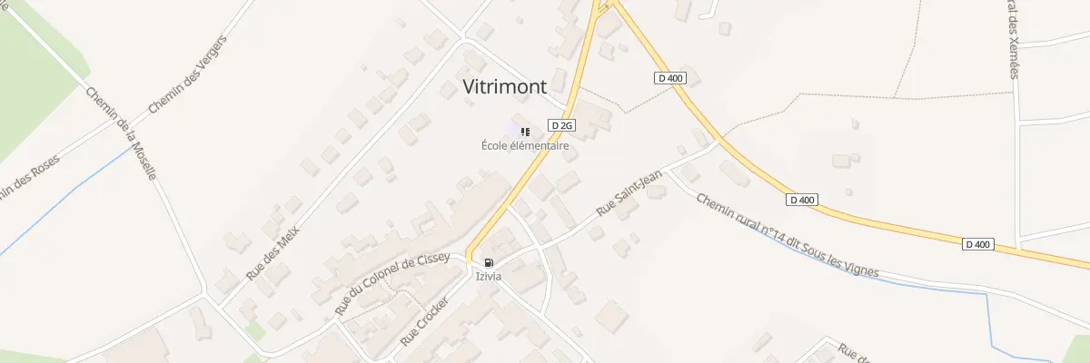 Plan du 6A Rue de Californie à Vitrimont