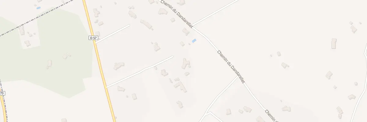 Plan du 1231 Chem de Dandarelet aux Arcs