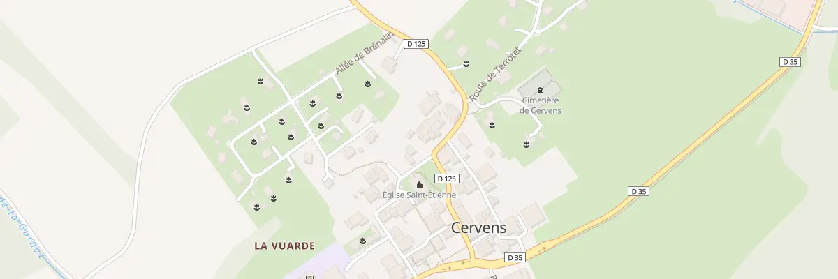 Plan du 137 Rue de l’Eglise à Excenevex