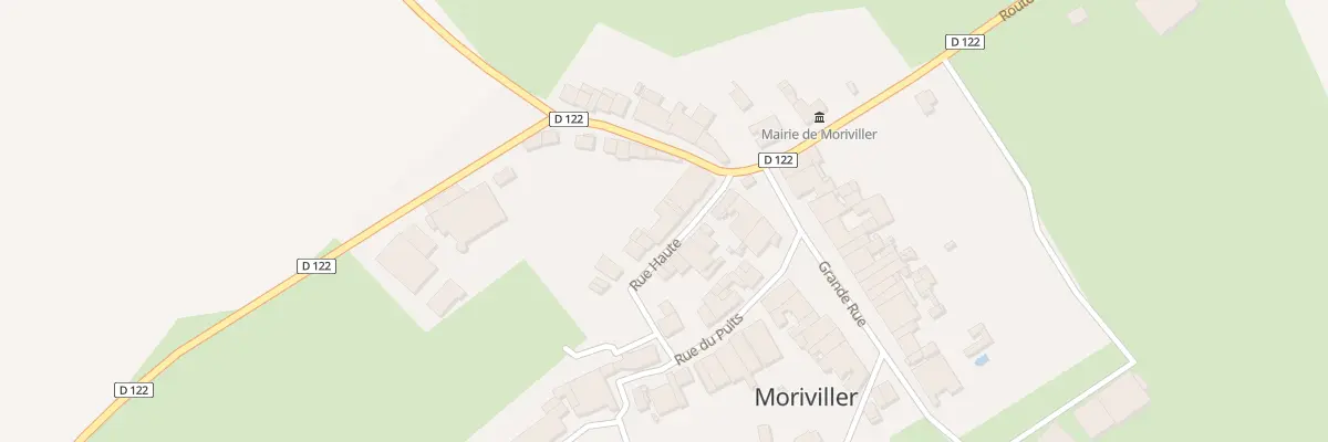 Plan du 4 Rue Haute à Moriviller