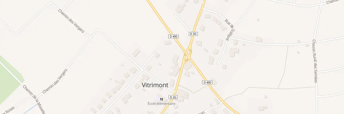 Plan du 1 Rue de Californie à Vitrimont
