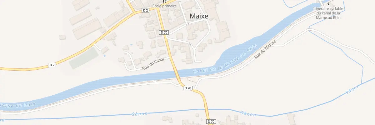 Plan du 14 Rue de Lorraine à Maixe
