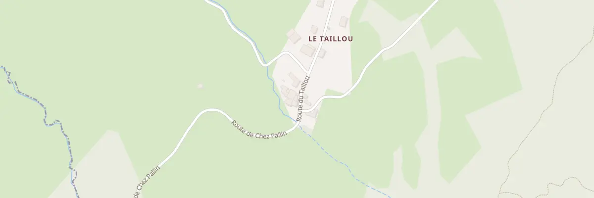 Plan du 752 Rte du Taillou à Cervens