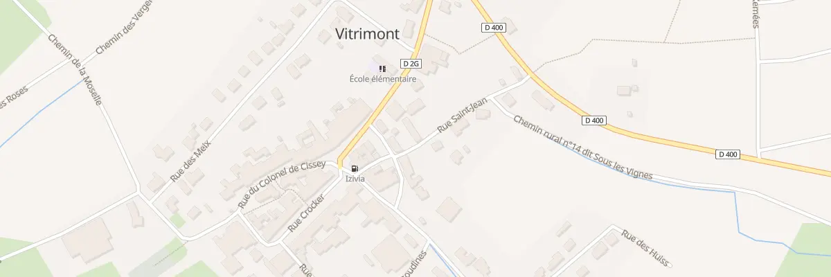 Plan du 6F Rue de Californie à Vitrimont