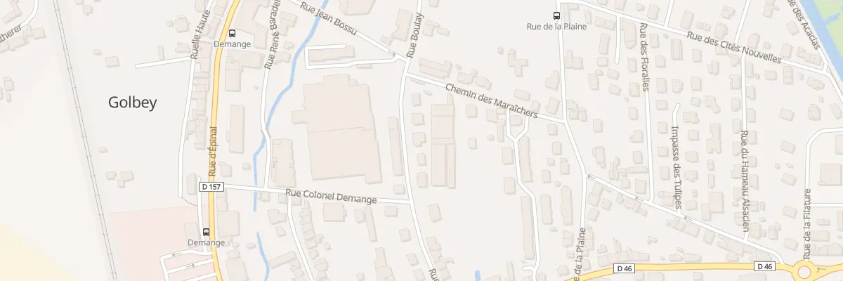 Plan du 39 Rue Boulay à Golbey