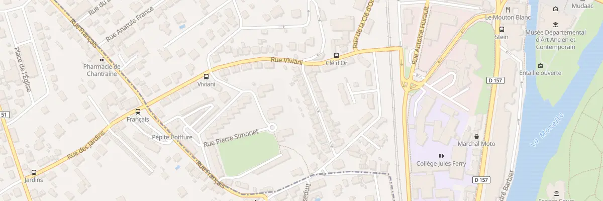 Plan du 23 Rue de l’Epargne à Épinal