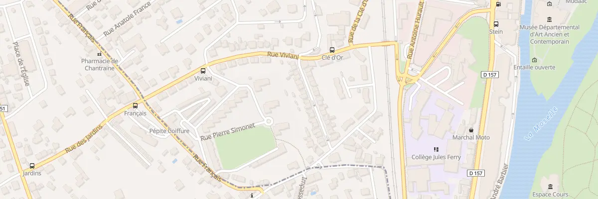 Plan du 21 Rue de l’Epargne à Épinal