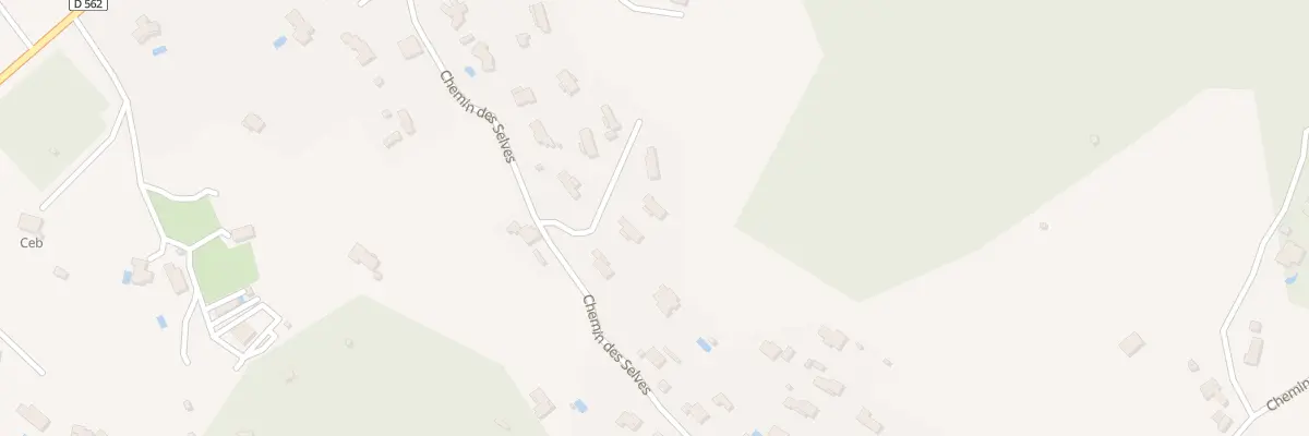 Plan du 457 Che des Selves à Draguignan