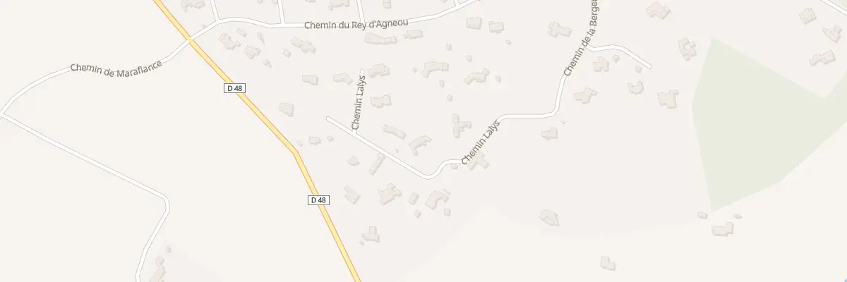 Plan de Chem Lalys à Vidauban