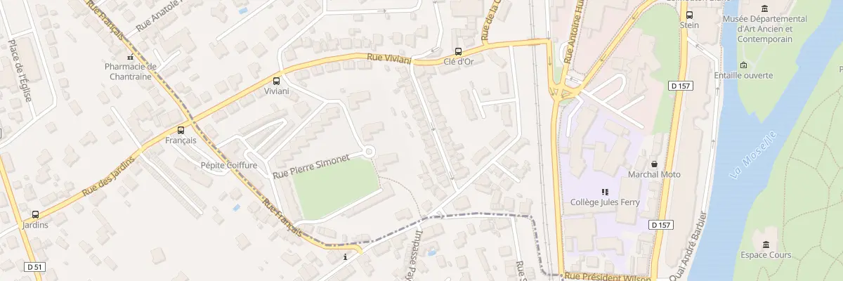 Plan du 15 Rue de l’Epargne à Épinal