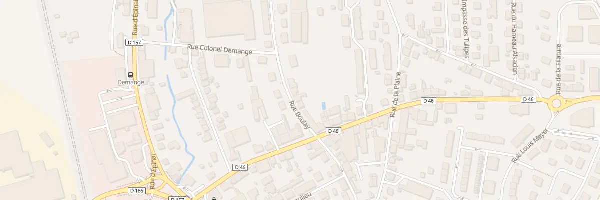 Plan du 51 Rue Boulay à Golbey