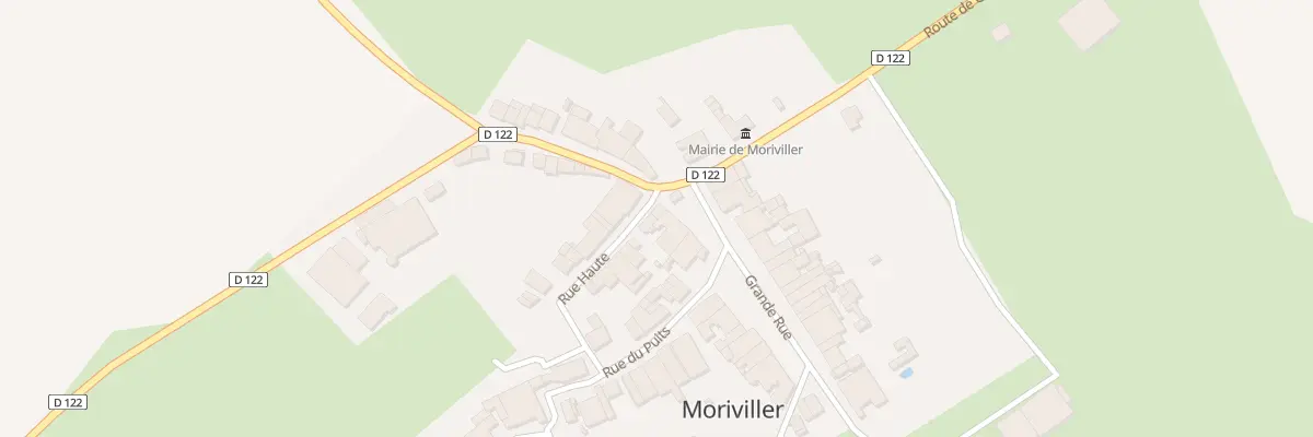 Plan du 5031 Rue Haute à Moriviller