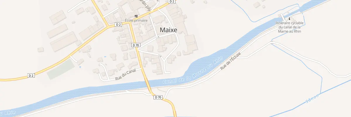 Plan du 21 Rue de Lorraine à Maixe