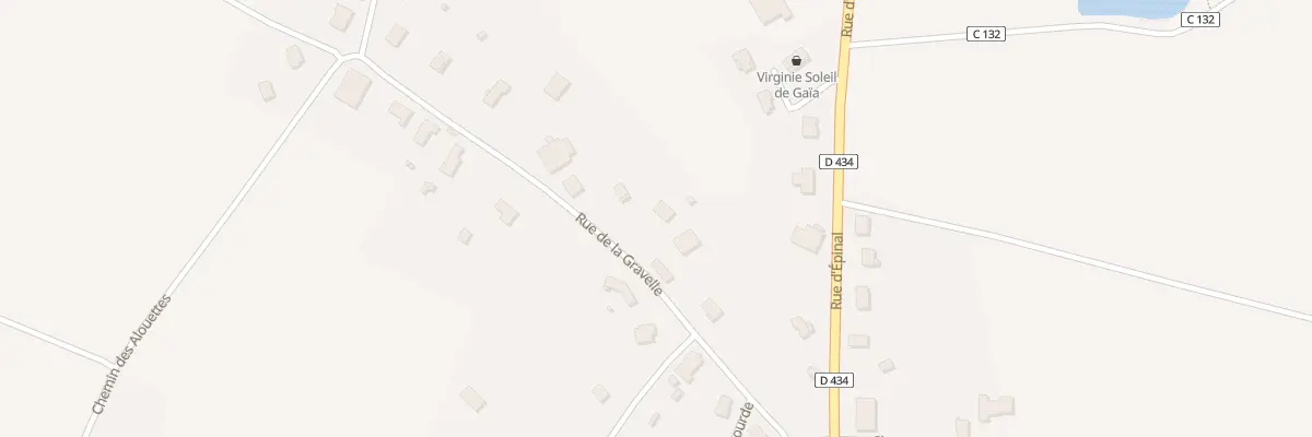 Plan du 228 Rue de la Gravelle à Dounoux