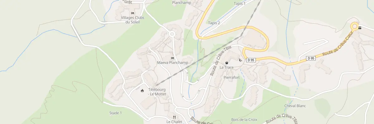 Plan du 18 Imp de la Placette aux Avanchers-Valmorel