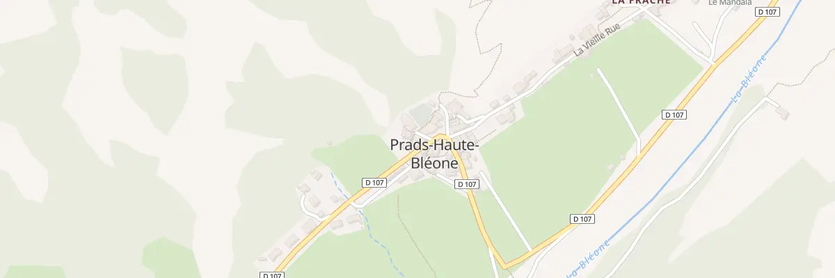 Plan du 5045 Le Village à Prads-Haute-Bléone