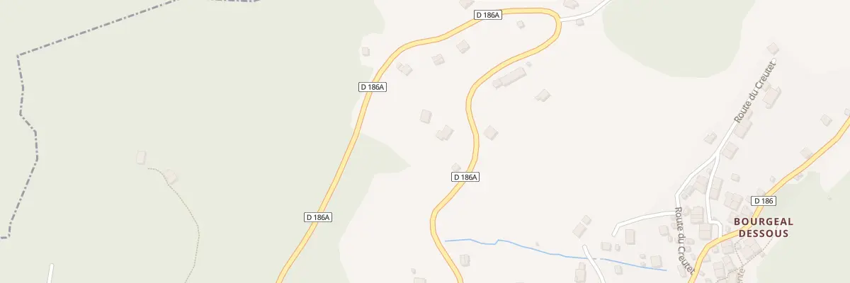 Plan du 5001F La Cutaz à Brizon