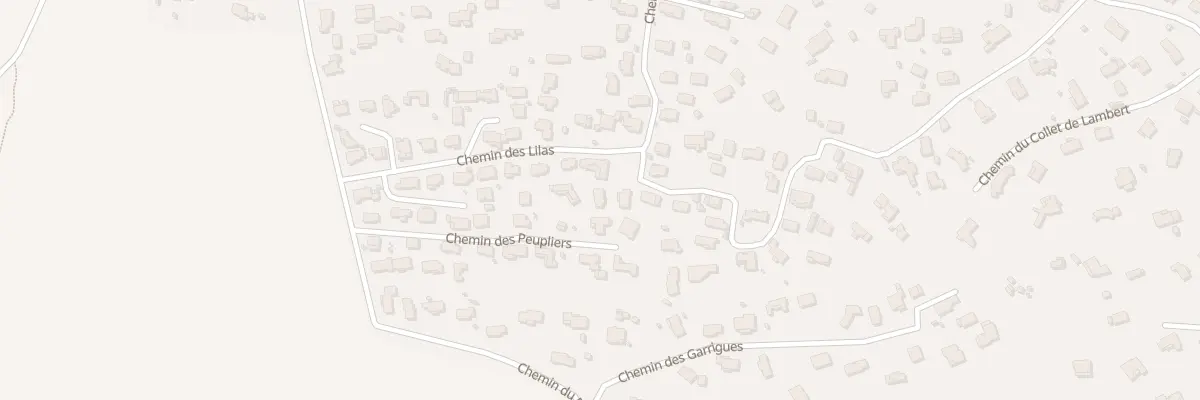 Plan du 567 Che des Mimosas à Vidauban