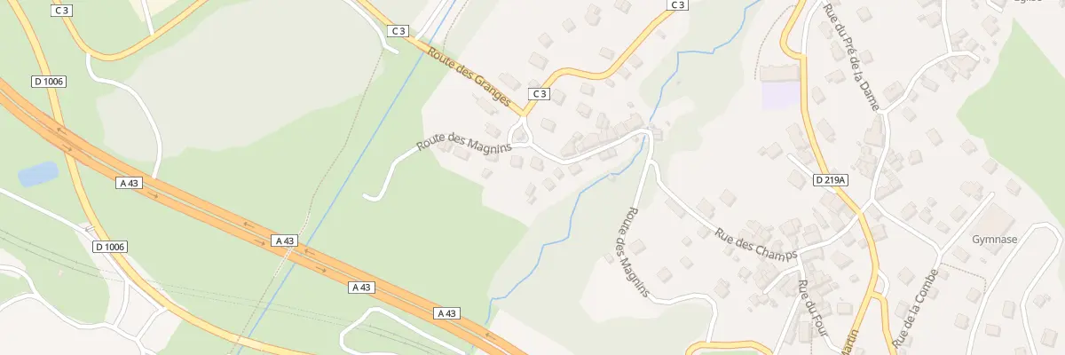 Plan du 379 Rte des Magnins à Saint-Martin-de-la-Porte