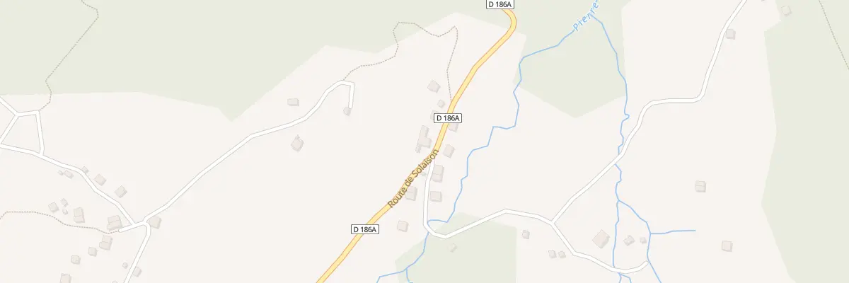 Plan du 3144 Rte de Solaison à Brizon