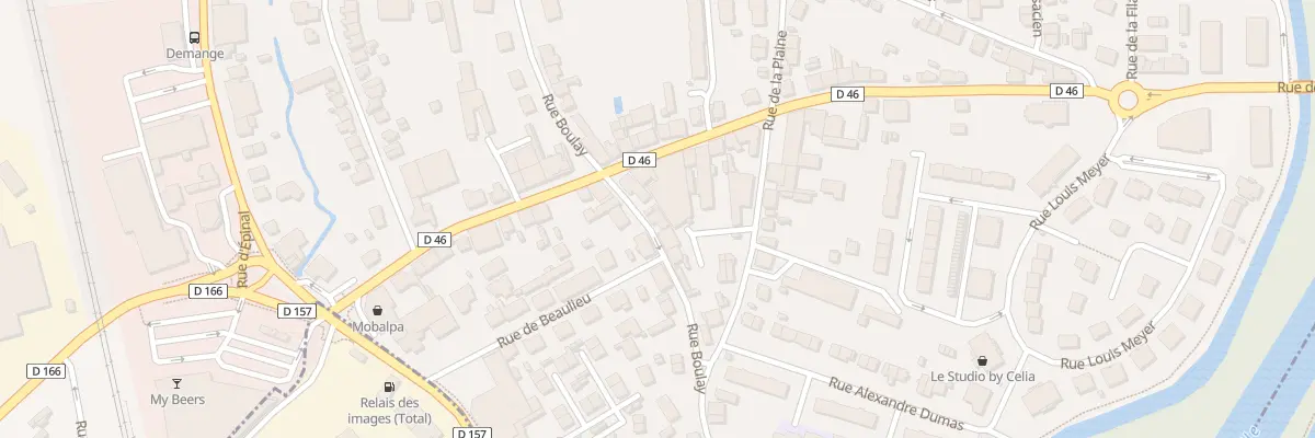 Plan du 63 Rue Boulay à Golbey