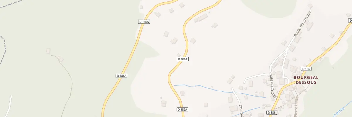 Plan du 297 Rte de Solaison à Brizon