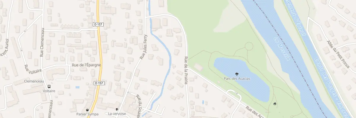 Plan du 21 Rue de la Prairie à Golbey