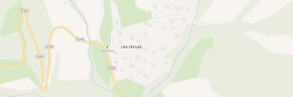 Plan du 51 Lot les Iscles à Lambruisse