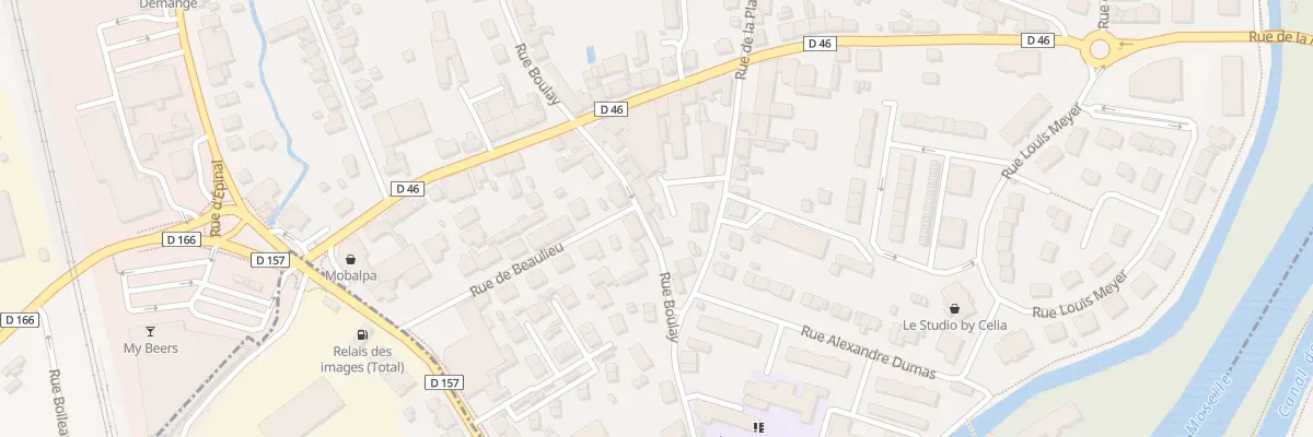 Plan du 65 Rue Boulay à Golbey
