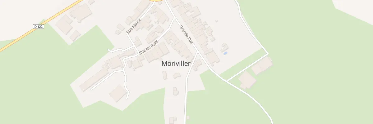 Plan du 12 Grande Rue à Moriviller