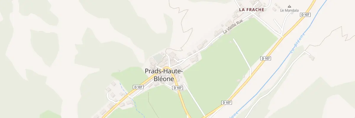 Plan du 5055 Le Village à Prads-Haute-Bléone